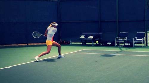 Kiều nữ tennis: Các sao bận rộn trước US Open