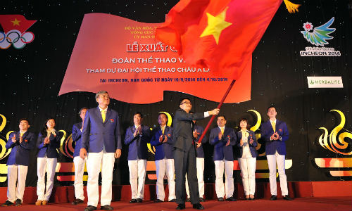Lễ xuất quân đoàn Thể thao Việt Nam tham dự ASIAD 17 - 6