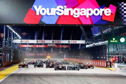 F1 - Singapore GP: Đường đua ánh sáng