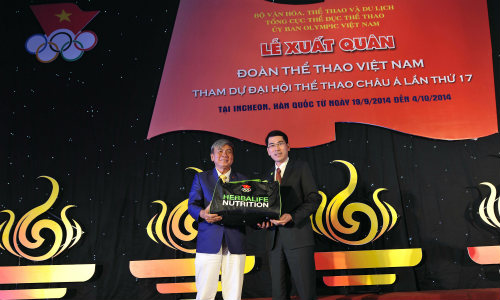 Lễ xuất quân đoàn Thể thao Việt Nam tham dự ASIAD 17 - 9