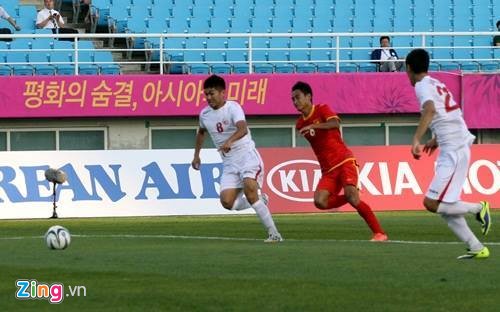 Thắng Kyrgyzstan 1-0, Olympic Việt Nam giành ngôi nhất bảng