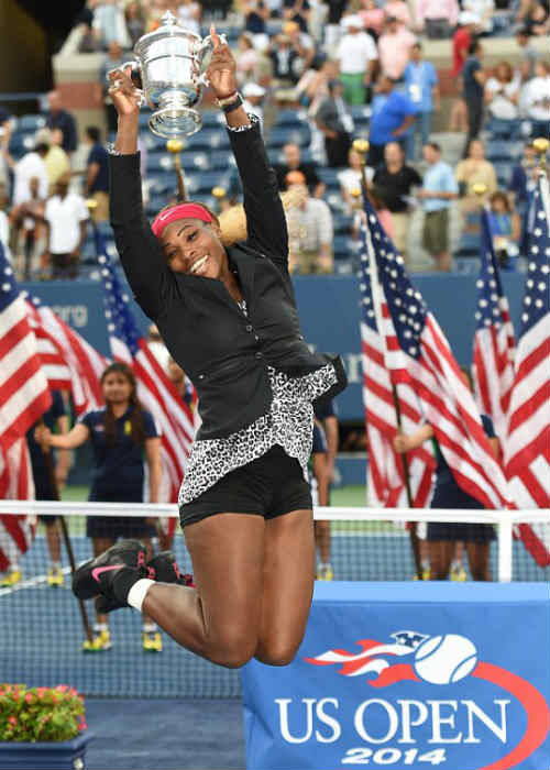Serena nhảy nhót nhí nhảnh mừng danh hiệu US Open - 2