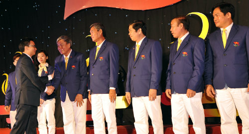 Lễ xuất quân đoàn Thể thao Việt Nam tham dự ASIAD 17 - 7
