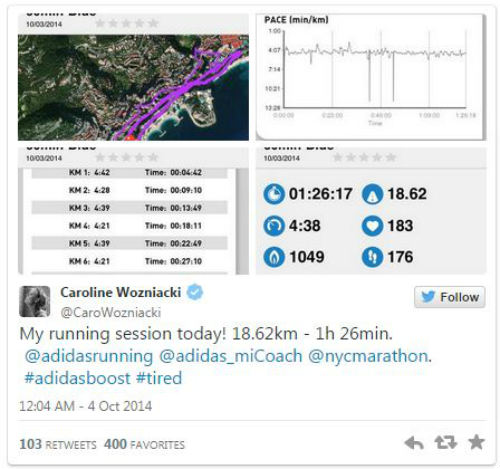 Tin hot kiều nữ tennis: Wozniacki mất ngủ vì marathon - 3