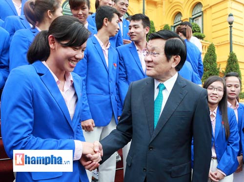 Chủ tịch nước giao nhiệm vụ cho thể thao Việt Nam