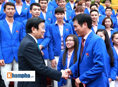 Chủ tịch nước giao nhiệm vụ cho thể thao Việt Nam - 3