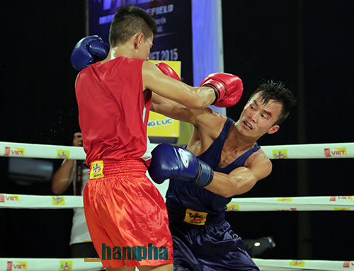 Giải boxing Việt: Lừu Thị Duyên "chưa đánh đã thắng" - 2