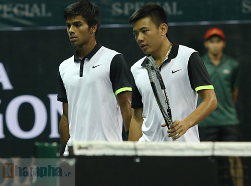 Cặp Hoàng Nam - Nagal thất thủ ở vòng đầu VN Open 2015 - 3