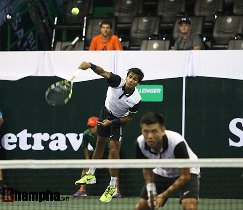 Cặp Hoàng Nam - Nagal thất thủ ở vòng đầu VN Open 2015 - 2