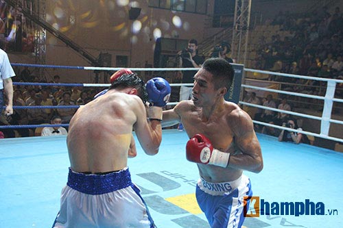 Boxing: Lừu Thị Duyên tung seri đòn hạ võ sĩ Hàn Quốc - 8